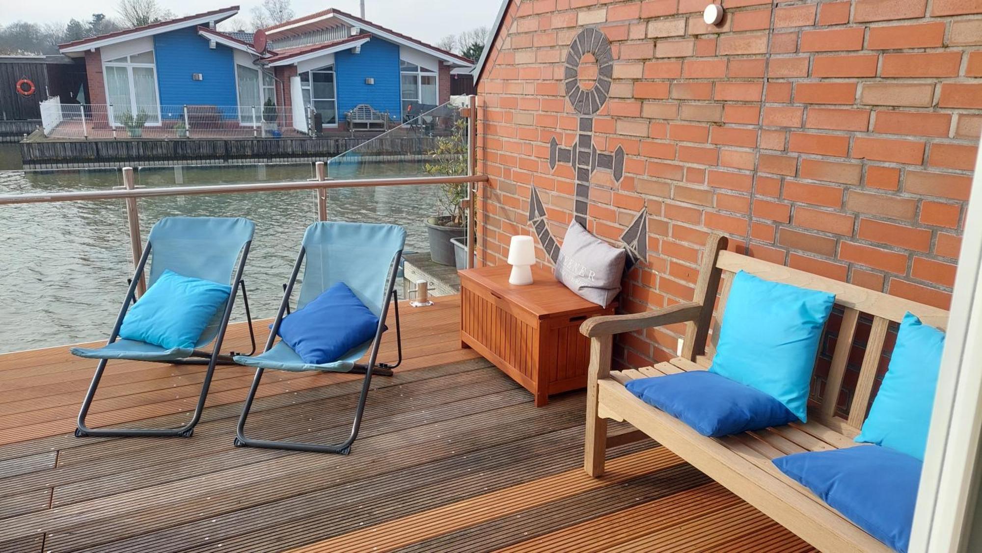 Ankerplatz Apartment Weener Bagian luar foto